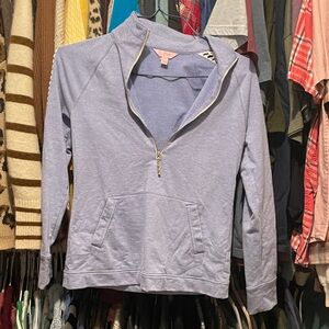 Lilly Pulitzer Light Purple Half-Zip Top